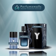 YSL Y EDP 100ml + Alcohol Free Stick Deodorant 75G