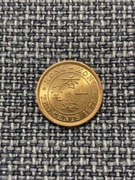 英女皇依利沙白二世  1975 香港大一毫硬幣