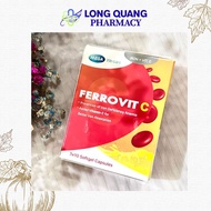 Ferrovit C helps reduce the risk & symptoms of iron deficiency anemia (iron, folic acid, vitamin b12