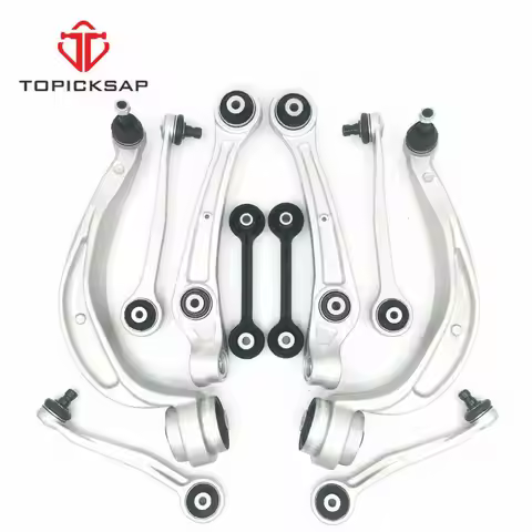 TOPICKSAP Front Lower Control Arm Ball Joint Sway Bar Suspension Kits 10pcs for Audi A4 B8 A5 S4 S5 