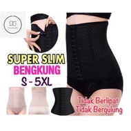 Bengkung Plus Size Super Slim Bengkung Premium Quality 4 Tulang Bengkung Corset Slimming Girdle Wome