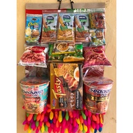 Lottery draw balloons with prizes, contents 100 pcs PM2