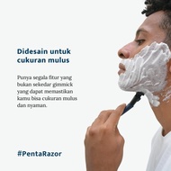 MATA Penta Razor Refill Banner (5 Razor Blades)