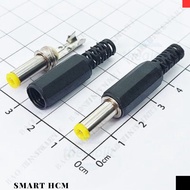 [5 Pieces]- DC5521-Y DC Male Power Jack 5521 Gold Solder Wire Needle 2.1mm Smart. HCM City