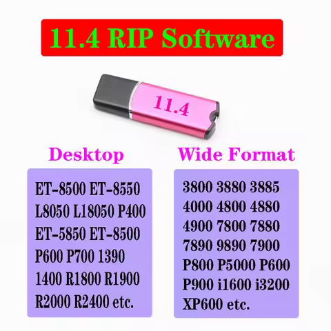 L18050 11.4 DTF RIP Software V11.4 DTF USB Dongle Key Kit For Epson L8050 L8180 ET 5800 5850 Hoson i