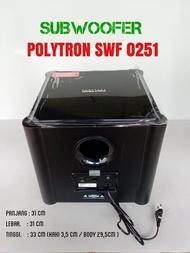 SUBWOOFER AKTIF  POLYTRON SWF 0251