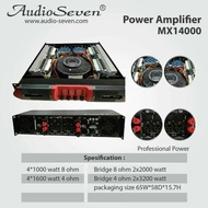 power amplifier AUDIO SEVEN MX 14000