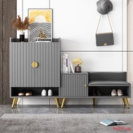 []Light Luxury Shoe Cabinet Home Door Large-capacity Modern Hall Cabinet Storage Cabinet Porch Cabinet Door Shoe Cabinet IFLU lrs001.sg