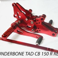 UNDERBONE CB150R FULL CNC FOOTSTEP