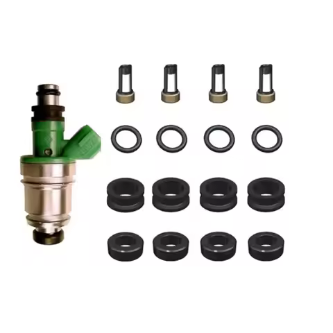 4Set 15710-67D00 16600-86G10 16600-86G00 Fuel Injector Repair Kits For Nissan Pickup 2.4L JS21-1 Suz