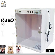 เครื่องพ่นยา ให้ออกซิเจน ขนาดใหญ่ ICU BOX  63*50*50 cm