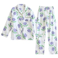 623 Women s Pajamas Sleepwear Ome Suit For Women Pajama Sets Home Wear 100% Cotton Pajama Woma Tkw