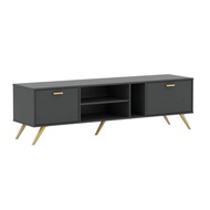 [High Quality✨] Modern Living Set 1.6m TV Console Shoe Cabinet Chest of 5 Drawers Coffee Table Wooden Furniture