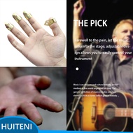 4pcs Guitar Fingertip Protective Pick Fingertip Banjo Plectrum Acoustic Guitar