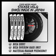 Enkei Motorcycle Rim Stickers ENKEI Rim Stickers Carmade in japan