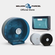 Keyless Jumbo Toilet Roll Dispenser | Tissue Towel Dispenser | Toilet Tissue Holder | Tissue Dispens