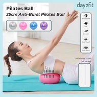 Day2fit - 25 cm Anti-Burst Yoga Pilates Ball | 25 cm Yoga Pilates Ball Anti-Burst