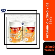 FES Vitamin C + Zinc +D3 Complex 30S X2 (Exp: 12/2024)