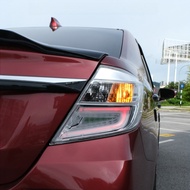 Perodua Bezza 2016 - 2025 lampu belakang ALBINO Tail Lamp Full Clear Albino white light bar
