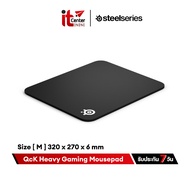 SteelSeries QcK Heavy Gaming Mousepad แผ่นรองเม้าส์ แบบ Control รุ่นหนาพิเศษ ผ้า Micro-woven cloth