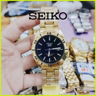 ✅ ۩ ▩ Men's Seiko-5 Sports Gold-GOLD Automatic Hand Movement 21jewels Japan Movement #Seiko5