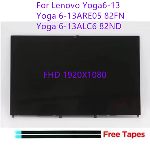 13.3'' Display For Lenovo Yoga 6-13ARE05 82FN Yoga 6-13ALC6 82ND LCD Touch Screen Digitizer ideapad 