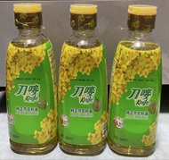 刀嘜 純正芥花籽油 900ml 3支