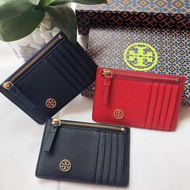 Tory Burch Georgia Top Zip Card Case