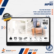 MSI MP161 E2 Monitor LED Portable Full HD 16" Inch Speaker MP 161