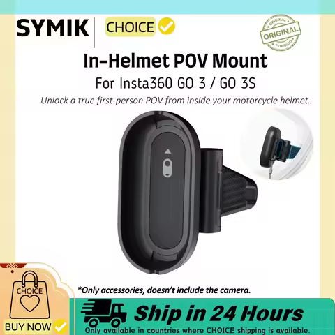 Insta360 GO 3S In-Helmet POV Mount Clip Helmet Holder For Insta 360 GO 3 GO3S Original Motorcycle He