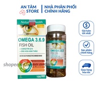 Omega 3.6.9 fish oil supports reduced blood cholesterol, nourish the eyes, nourish the brain, improve eyesight - 100 tablets