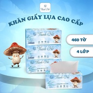 Mushroom, Thanh Ha Grade Napkin, 4 Layers of 460 Sheets of Paper, Large Paper, 198mmx200mm Tissue Pa