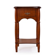 Vintage Phonograph Base Cabinet Vinyl Record Player Storage Rack Record Player Cabinet with Subwoofe