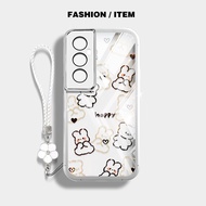 Cute Lines Bear Shockproof Phone Case for Oppo Realme C71 C75X C75 C67 C65 C35 4G C55 C33 Narzo 50A 