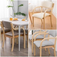 [免運費 FreeDelivery] 實木高技術曲切椅 老人扶手椅|Curved Cut Art Solid Wood Elderly Armchair [#櫈#實木椅#實木椅子#凳#枱#櫈長櫈#長凳