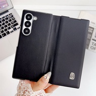 Samsung fold6 Leather Case Flip Zfold6 Case