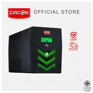ZIRCON New PI-RGB 1200VA/840W Line Interactive PURE SINEWAVE UPS ของแท้ ส่งไว ประกัน 2 ปี