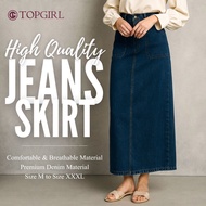 TOPGIRL Marlin Skirt Skirt Jeans Denim Denim Skirt Plus Size Denim Skirt Plus Size Skirt Jeans Denim