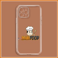 Unique cooking MixiFood Logo iphone case 14 13 13pro 13Promax 6 6S 7 8 7Plus 8Plus IX XR XSMAX uh387