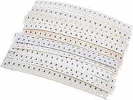 660pcs 0603 SMD Resistors Assortment Kit, 33 Values 1 Ohm - 1m Ohm 1% Tolerance 0.1w 0603 SMT Chip R