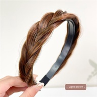 TSE Tóc Giả chiên bột Xoắn Braid Headband headdress xương cá Braid Headband Net Đỏ 2023 mới Braid kẹ