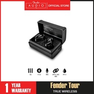 { 10.10 โค้ดลดเพิ่ม 15% } FENDER หูฟังไร้สาย True Wireless รุ่น Tour Black - หูฟังบลูทูธ หูฟัง FENDE