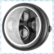 (WTQA) Modified Motorcycle LED Headlight GN125 Headlight 5.75 Inch Retro Headlight Aperture Headligh