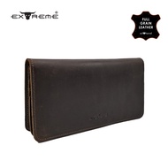 Extreme Full Grain Leather Energy Long Wallet | Cow Leather Wallet | Extreme Dompet Panjang Kulit Le