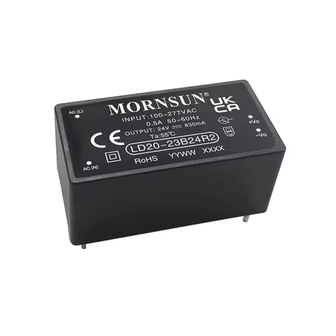 MORN SUN LD20-23B12R2 20W, AC-DC module power supply LD20-23B12R2 MORN SUN