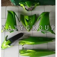 Cover Full Body Halus Jupiter MX New 2013 135cc Warna Hijau
