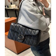 C0ach Home Bacchus Bacchus Chain Bag Original Leather Feel Excellent Moderate Capacity Daily Commute