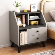 North Cabinet Storage Solid Wood Bedside Table Small Luxury Storage Bedside European Style Modern Si