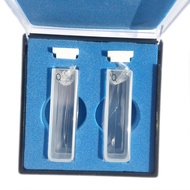 Quartz Cuvette With PTFE Lid, 2 pcs Standard 10mm 3.5ml spectrometer cell