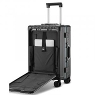 （灰色）多功能 20吋 行李箱 拉桿 萬向輪 旅行箱 INS 手提箱 喼 行旅箱